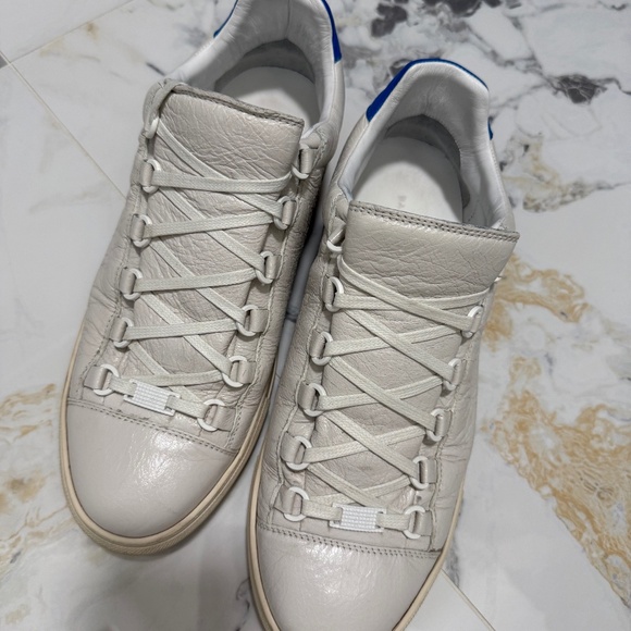 Balenciaga Arena Sneakers Bicolor (white/blue) - Picture 1 of 6